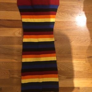 Urban Outfitters Rainbow Tube Dress